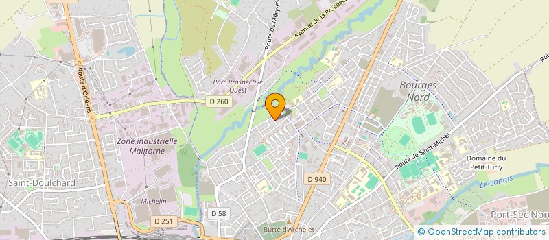 localisation de l'entreprise BERRY VTC  BOURGES