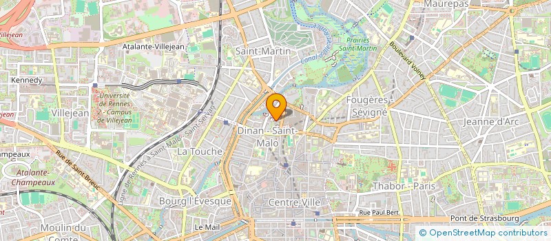 localisation de l'entreprise BERRY WITTEL  RENNES