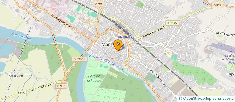 localisation de l'entreprise BERRYCHON à MARMANDE