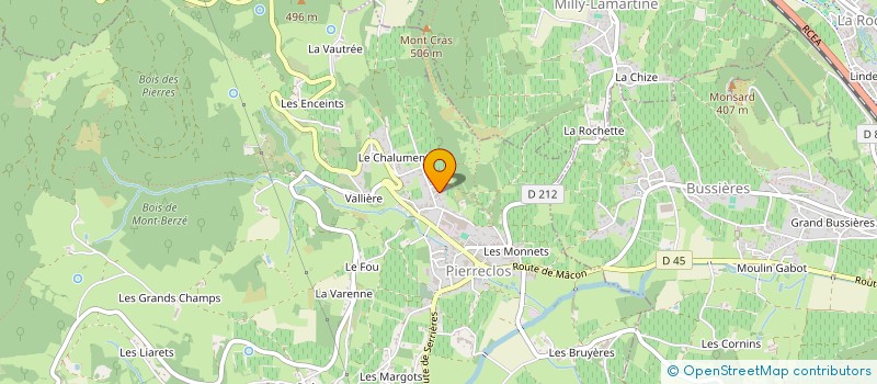 localisation de l'entreprise BERRYCOVER  PIERRECLOS