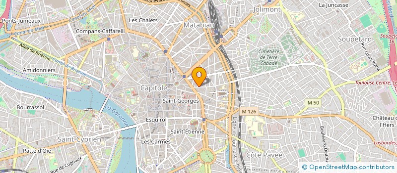localisation de l'entreprise BERSA à TOULOUSE