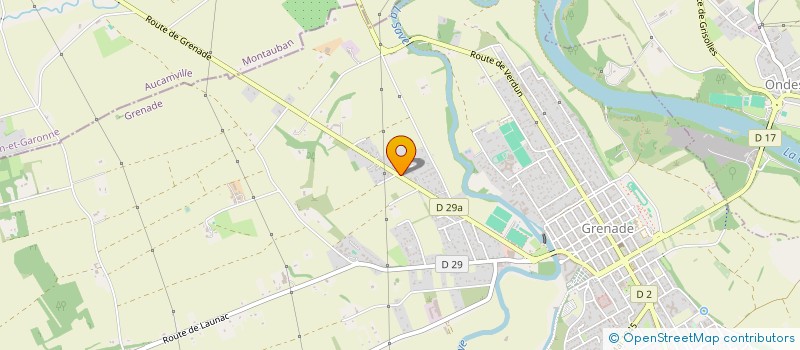 localisation de l'entreprise BERSAL  GRENADE