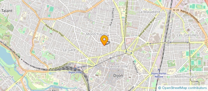 localisation de l'entreprise BERSAM à DIJON