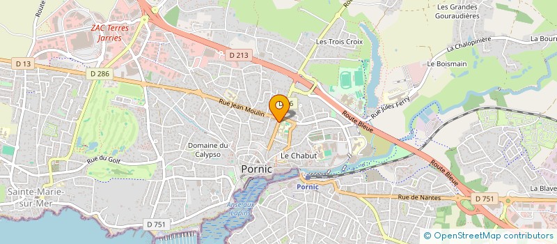 localisation de l'entreprise BERSAM  PORNIC