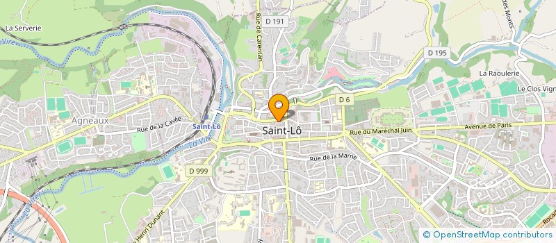 localisation de l'entreprise BERSAN  SAINT-LO