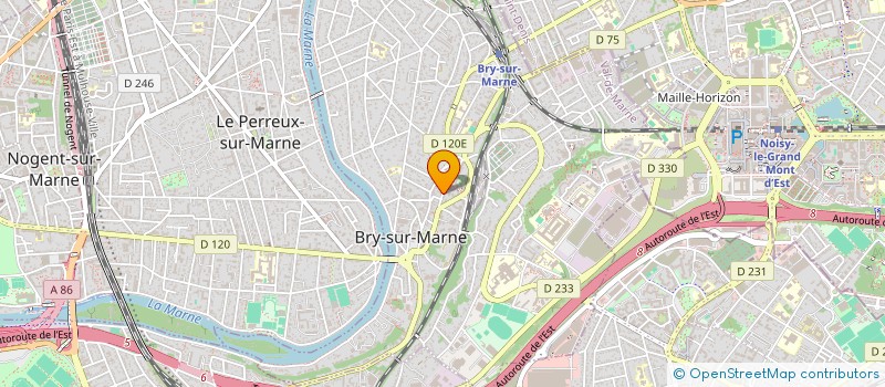 localisation de l'entreprise BERSAN SECURITE PRIVEE à BRY-SUR-MARNE