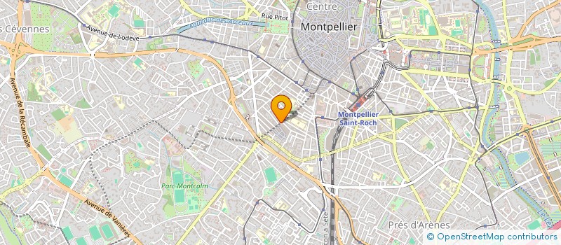 localisation de l'entreprise BERSAND SARL à MONTPELLIER