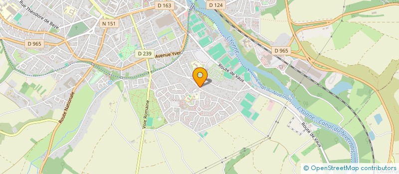 localisation de l'entreprise BERSANO INDIVISION à AUXERRE