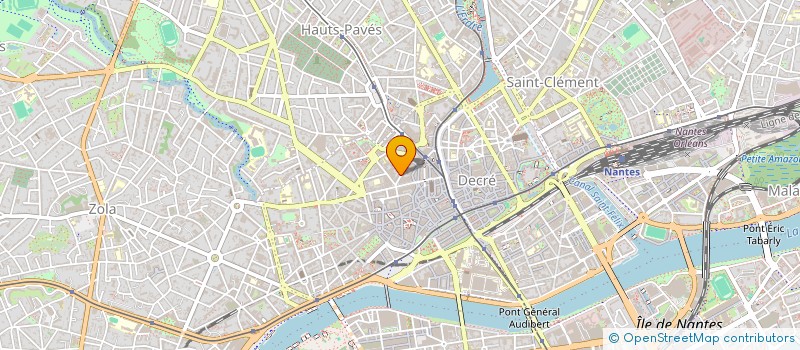 localisation de l'entreprise BERSE à NANTES
