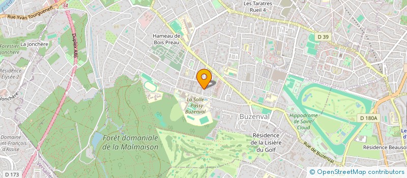 localisation de l'entreprise BERSER à RUEIL MALMAISON