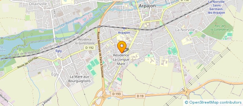 localisation de l'entreprise BERSERKER TRANSPORT à ARPAJON