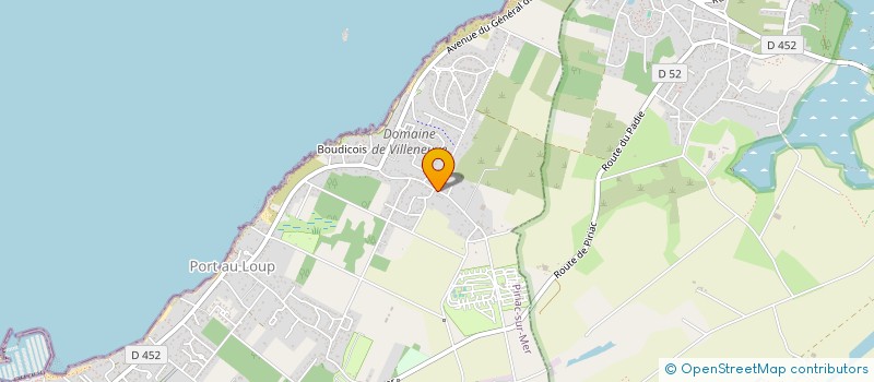 localisation de l'entreprise BERSERON INDIVISION  PIRIAC-SUR-MER