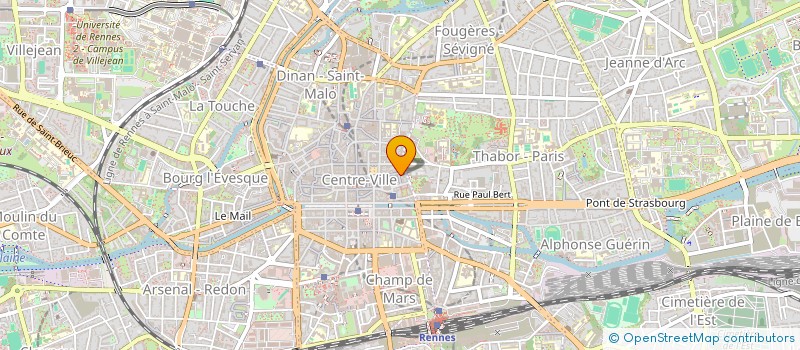 localisation de l'entreprise BERSI  RENNES