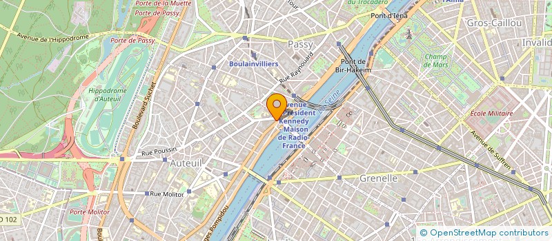 localisation de l'entreprise BERSO  PARIS