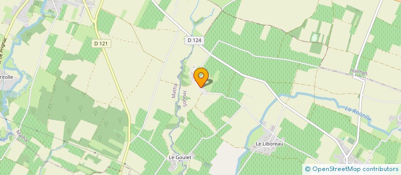 localisation de l'entreprise BERSON à SONNAC