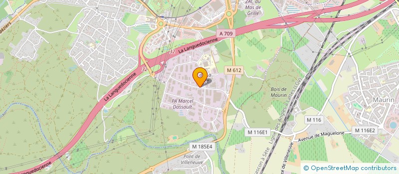 localisation de l'entreprise BERSY GYM à SAINT-JEAN-DE-VEDAS