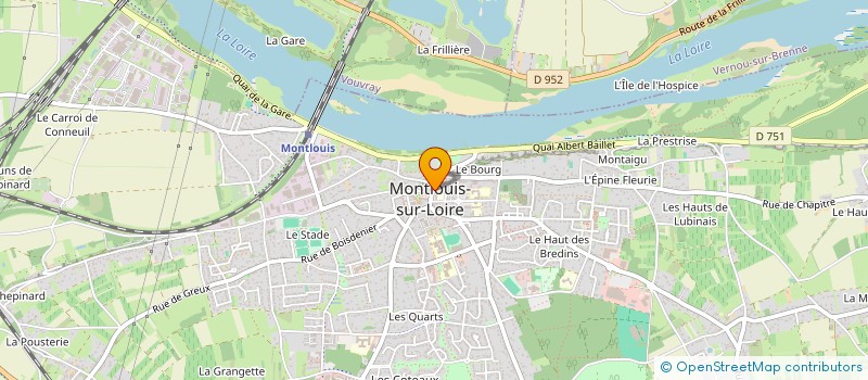 localisation de l'entreprise BERT  MONTLOUIS-SUR-LOIRE