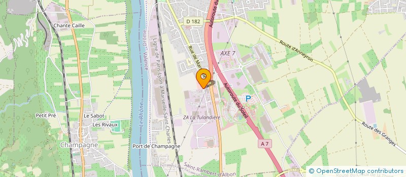 localisation de l'entreprise BERT ENERGIE  SAINT-RAMBERT-D'ALBON