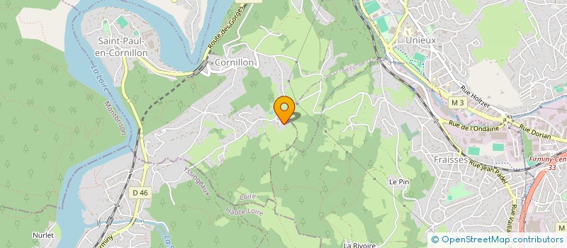 localisation de l'entreprise BERT LA SOULIERE  SAINT-PAUL-EN-CORNILLON