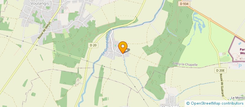 localisation de l'entreprise BERTAL à CRECY-LA-CHAPELLE