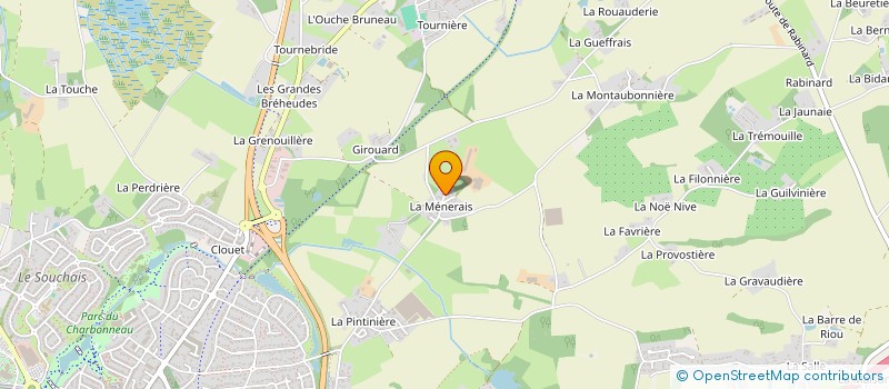 localisation de l'entreprise BERTAUD TP à CARQUEFOU