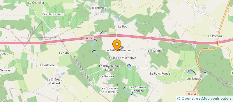 localisation de l'entreprise BERTAULT  SAINT GEORGES SUR CHER