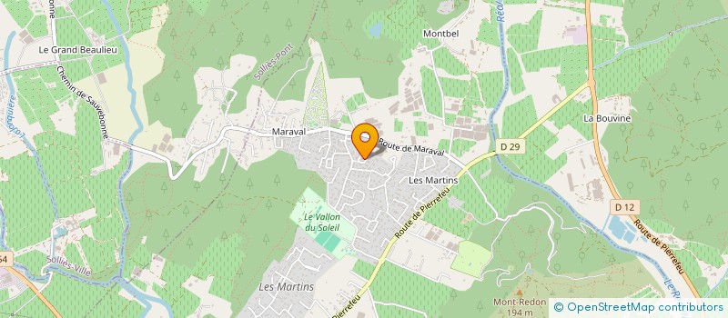 localisation de l'entreprise BERTAUX LEMONNIER PROTHESE  LA CRAU