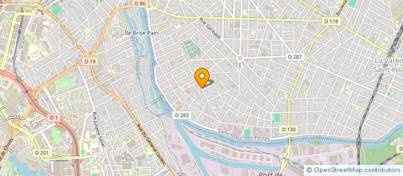 localisation de l'entreprise BERTEAUX LAVOIR à SAINT-MAUR-DES-FOSSES