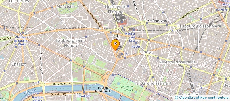 localisation de l'entreprise BERTEIL à PARIS