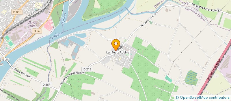 localisation de l'entreprise BERTELLO MACONNERIE à LIVRON-SUR-DROME