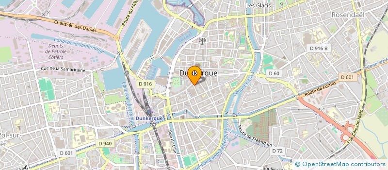 localisation de l'entreprise BERTELOOT à DUNKERQUE