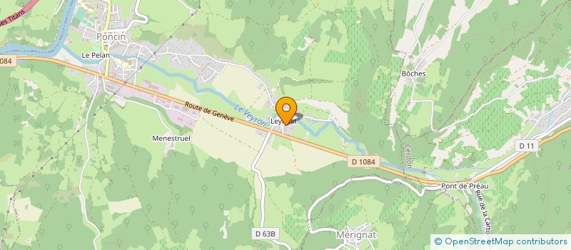 localisation de l'entreprise BERTENANT TP  PONCIN