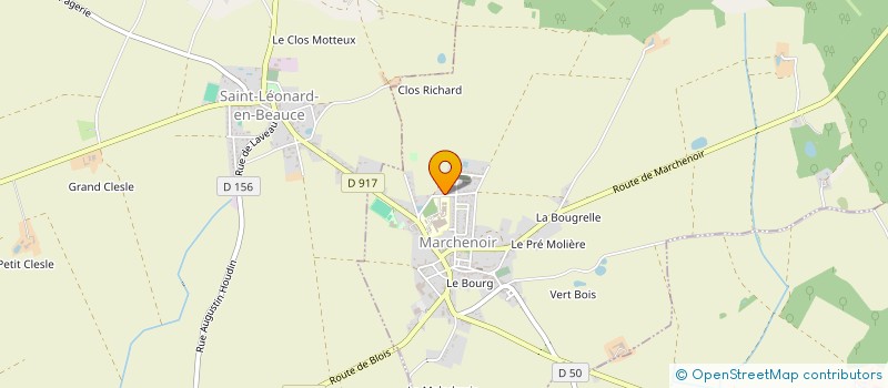 localisation de l'entreprise BERTH  MARCHENOIR