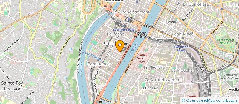 localisation de l'entreprise BERTHANDOL  LA TOUR-DE-SALVAGNY