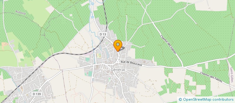 localisation de l'entreprise BERTHAUD LANGUEDOC à GENERAC