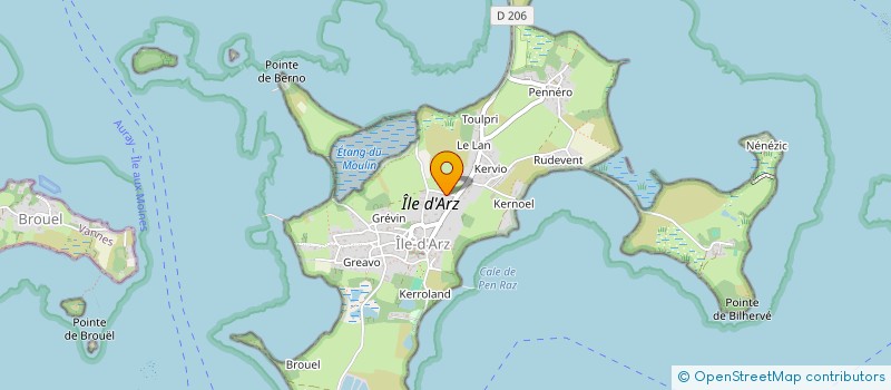 localisation de l'entreprise BERTHAULT-BARRENECHEA  ILE-D'ARZ