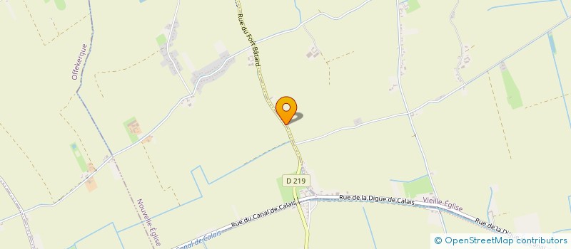 localisation de l'entreprise BERTHE  VIEILLE-EGLISE