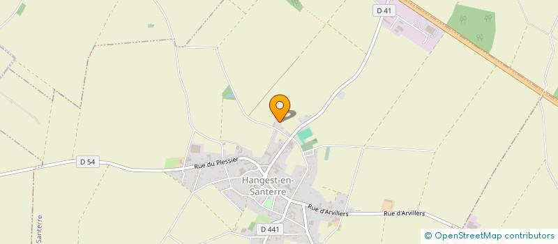 localisation de l'entreprise BERTHE AUX GRANDS PIEDS  HANGEST-EN-SANTERRE