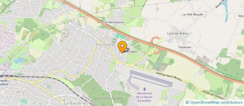 localisation de l'entreprise BERTHE VAN  LA BAULE-ESCOUBLAC