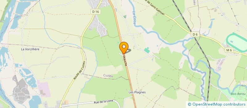 localisation de l'entreprise BERTHEAS-CERVERA  CUZIEU