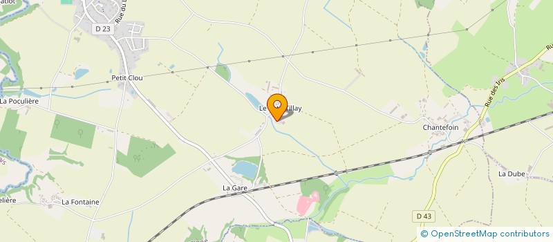 localisation de l'entreprise BERTHEAU ENERGIE  MONSIREIGNE