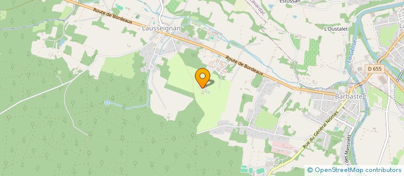 localisation de l'entreprise BERTHEL  BARBASTE