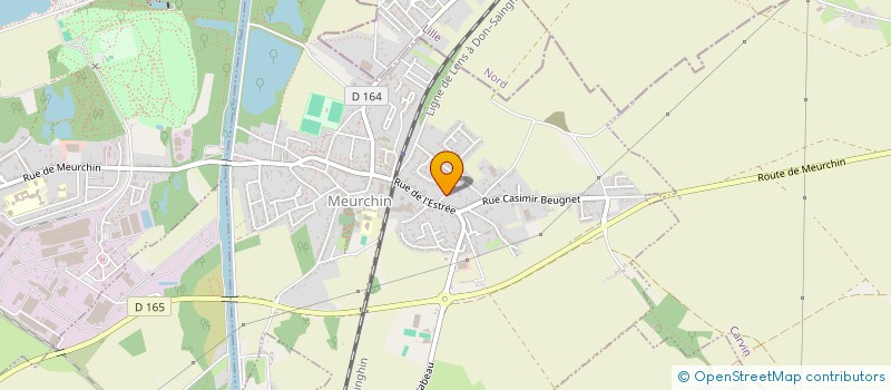 localisation de l'entreprise BERTHELE DEPANN'TOIT à MEURCHIN