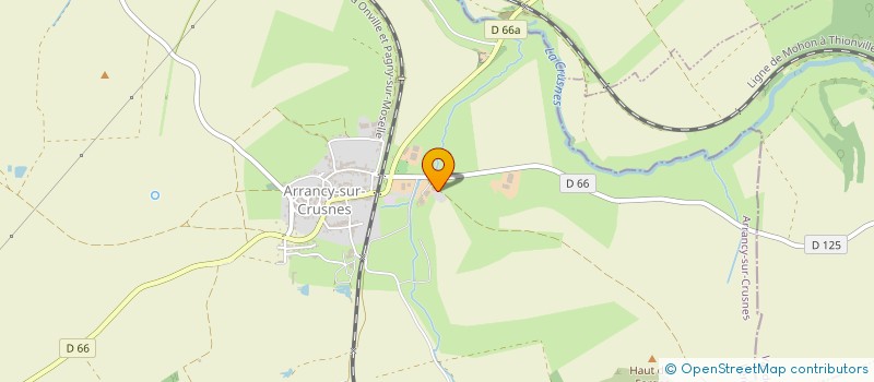 localisation de l'entreprise BERTHELEMY ARMAND à ARRANCY-SUR-CRUSNES