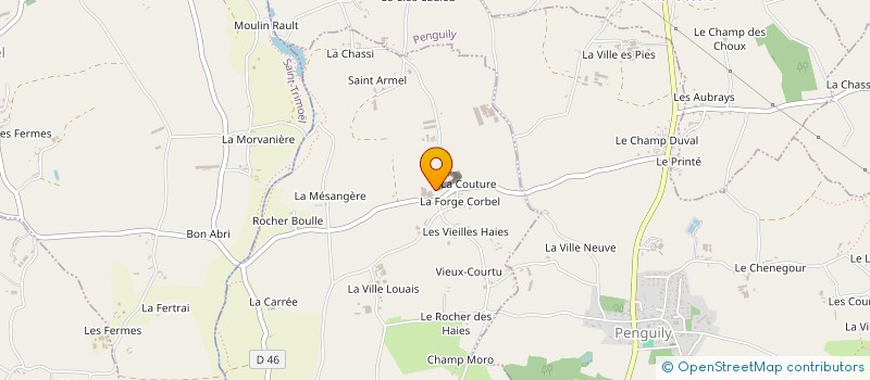 localisation de l'entreprise BERTHELEU YVON à SAINT-GLEN