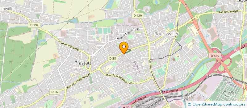 localisation de l'entreprise BERTHELIER  GUEWENHEIM