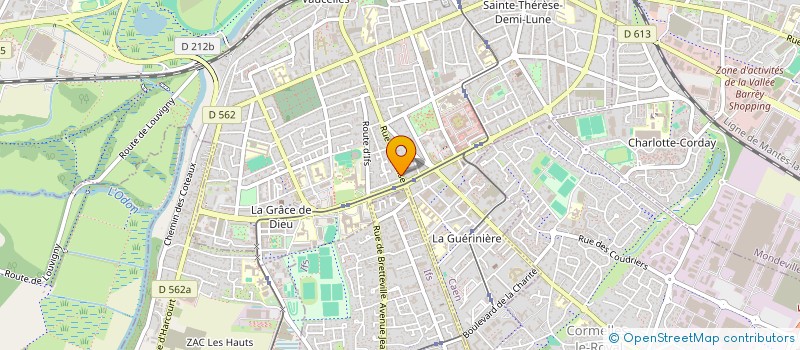 localisation de l'entreprise BERTHELOT-PELLERIN SERVICES à CAEN
