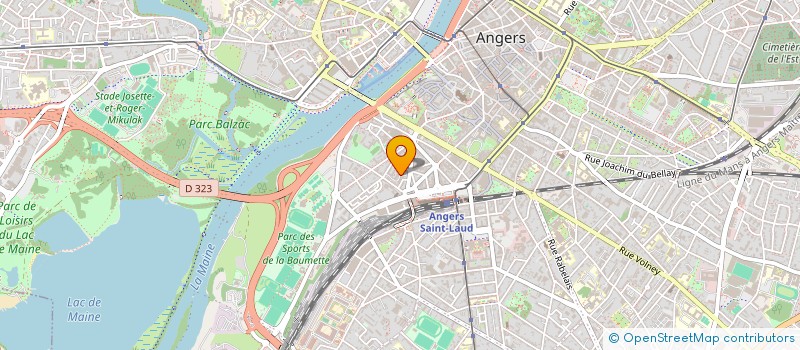 localisation de l'entreprise BERTHELOT PL CONSEIL à ANGERS