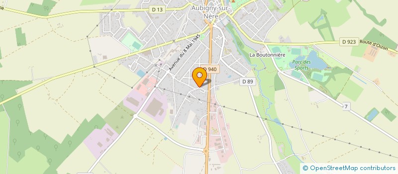 localisation de l'entreprise BERTHELOT SAS à AUBIGNY-SUR-NERE