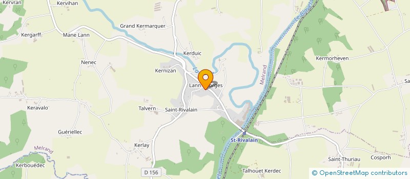 localisation de l'entreprise BERTHELOT THOMAS  MELRAND